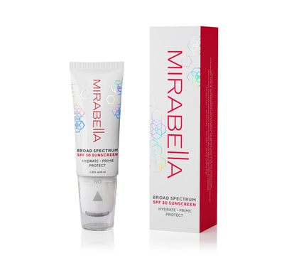 Mirabella Hydrate Prime Protect Broad Spectrum SPF 30, 1.35 fl oz